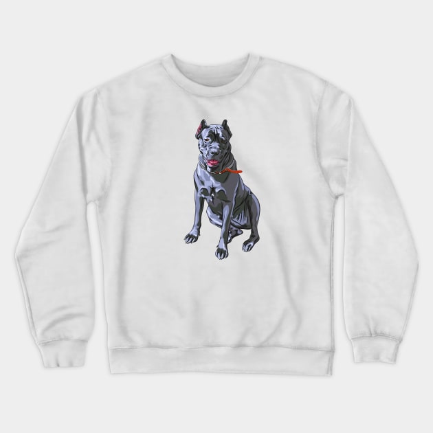 Cane Corso Crewneck Sweatshirt by kavalenkava